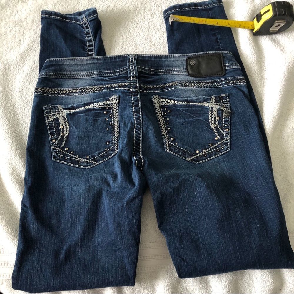 Silver jeans